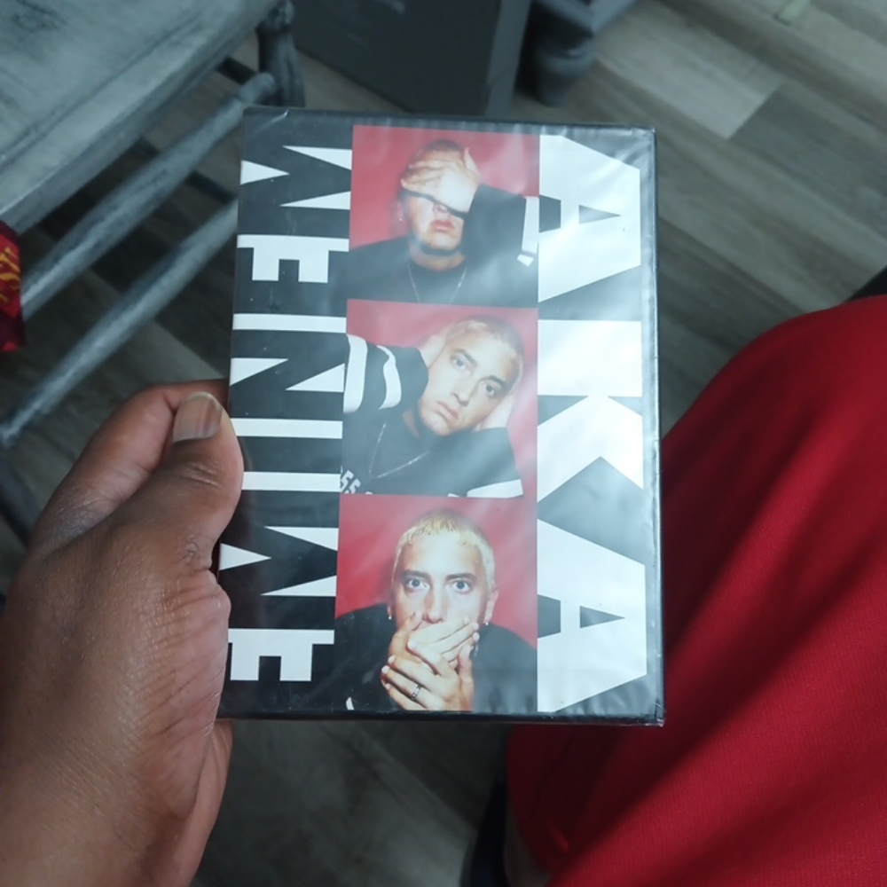Source Unknown Eminem DVD - Red and Black Cover